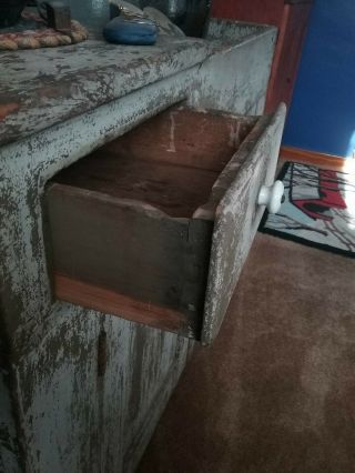 Early To Mid 1800s Bedford County PA Dry Sink 2