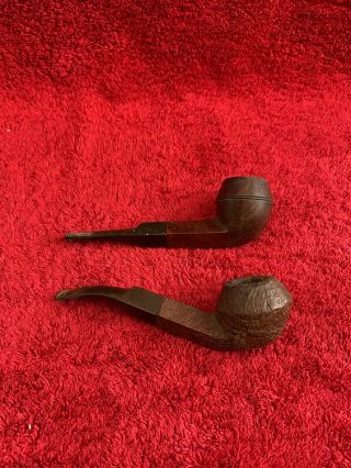 2 X Vintage Pipes.  Reject Plus One Other
