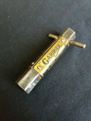 Vintage Rare Gardner Sprayer Key For Diesel Engines