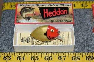 Limited Edition Heddon Punkinseed Fishing Lure