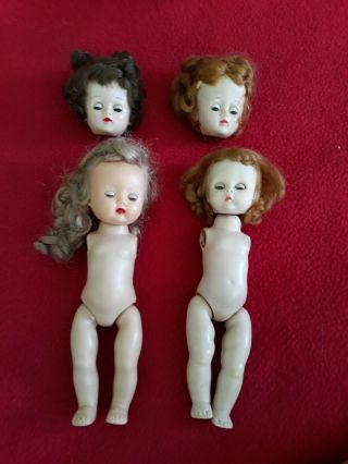 Vintage Vogue And Storybook Doll Parts