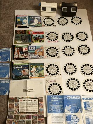 1960s 2 Vintage GAF/Sawyer View - Masters W/5 Stereo Pic.  15 Reels/Written Stories 2