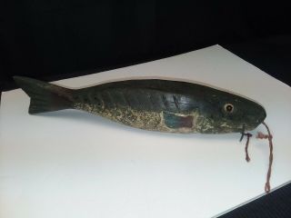 Fish Decoy Hand Made In Paint 15 Inches Long