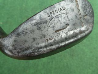 Playable Vintage Hickory T Stewart Mashie Flange (l) Sw B5 Old Golf Memorabilia