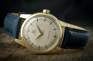 Rare Vintage Omega Seamaster Gold Capped Two - Toned 1956 Ref - 2846 - 2848 - 2sc