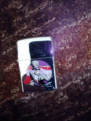 Stanley Mouse Grateful Dead Zippo Lighter One Saturday Night Chrome
