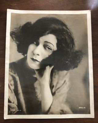 Alla Nazimova Promotional Photo 8 X 10 Doll House 1922 Silent Film Star