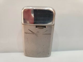 Vintage Ronson Varaflame Windlite Cigarette Lighter - 1950s - Chevron
