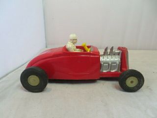 Vintage Old School Hot Rod Racer Toy Car Made By Saunders Tool And Die Company