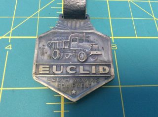 Euclid Earth Moving Equipment Watch Fob Vintage