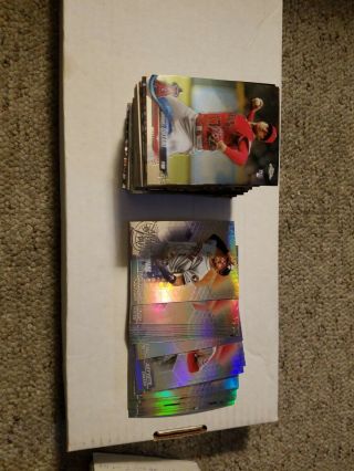 2018 Topps Chrome Update Complete Set 1 - 100 W/ohtani - Acuna Jr - Torres - Soto Rc
