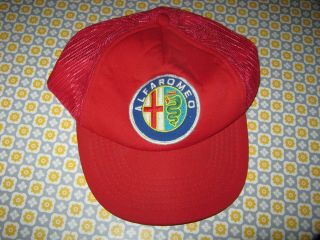 Alfa Romeo Vintage Baseball Cap