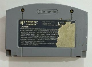 Vintage Mario Nintendo 64 Game Cartridge 2