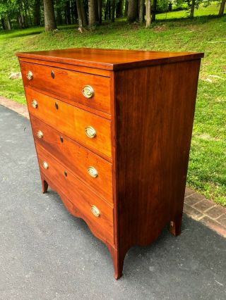 Antique 19th Century Federal Sheraton Chest of Drawers - Available 2