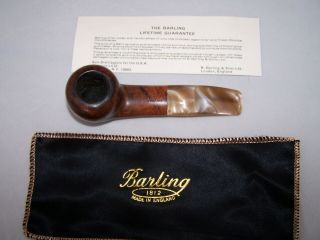 Vintage Barling Pipe 5999 Regency T.  V.  F.  Excel London England Estate
