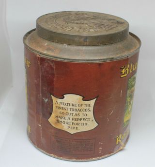 Vintage Blue Boar Rough Cut Tobacco tin paper label 3