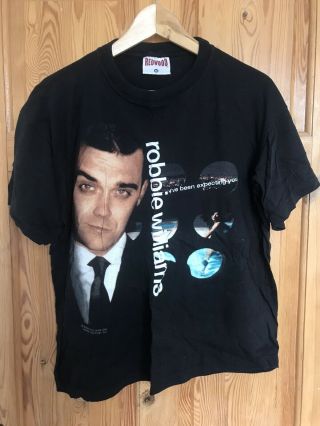 Vintage Robbie Williams I’ve Been Expecting You Tour T - Shirt Size M