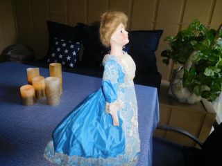 20 " Antique German Kestner Gibson Girl Lady Doll With Lovely Clothing