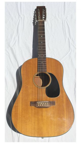 1974 Martin D12 - 20 Dreadnought Acoustic Guitar W/case