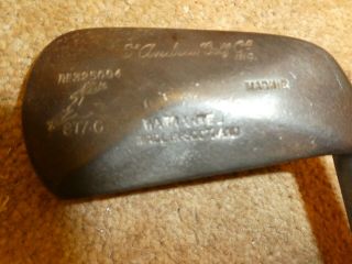 Playable Vintage Hickory Mashie St Andrews Golf Co Old Golf Memorabilia