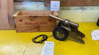 Antique Winchester Repeating Arms 1901 Brass Signal Cannon