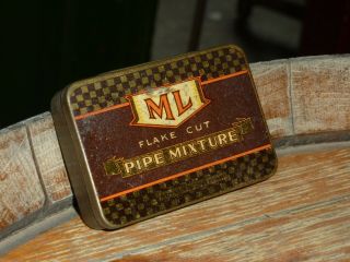 ML Flake Cut Pipe Mixture Tobacco tin Michelides Perth Australian made 2oz 3