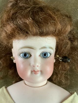 13” Antique French Fashion Doll.  F G.  Size 1.  Perfect Poupee