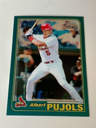 2001 Topps Chrome Traded - Albert Pujols (rc) - Rookie - Card T247