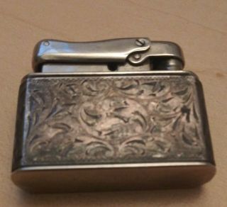 Vintage Ibelo Monopol Sterling Silver Pocket Lighter