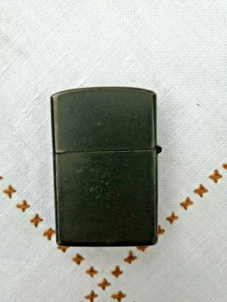 Vintage Souvenir Military U.  S.  ARMY COMBAT TROOPS Flip Top Style Lighter 3
