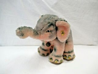 Vintage Steiff Stuffed Toy Animal Cosy Trampy The Baby Elephant