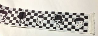 Madness Nutty Boys 2 Tone Two Tone vintage 1980s CONCERT SCARF 2
