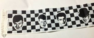 Madness Nutty Boys 2 Tone Two Tone vintage 1980s CONCERT SCARF 3