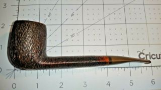 Vintage Savinelli Extra Rusticated Sitter Estate Pipe With Oval Shank 812