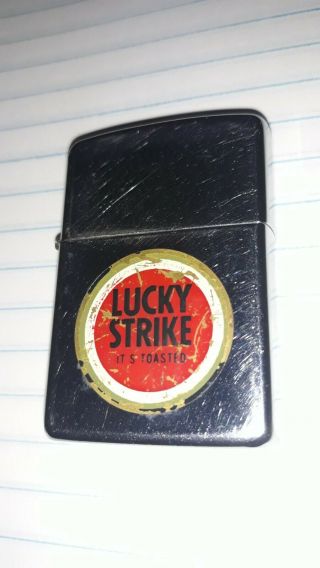 Zippo Lighter Lucky Strike Cigarettes It 