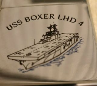 Zippo Lighter USS Boxer LHD 4 Aircraft Carrier 2