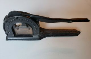 Antique Cast Iron Enterprise Mfg Co Champion Knife Improved Tobacco Plug Cutter