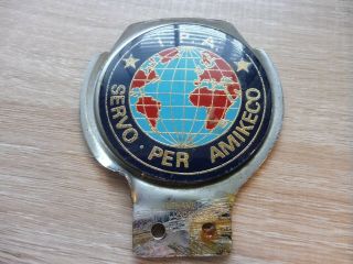 Vintage I.  P.  A (international Police Association) Car Badge