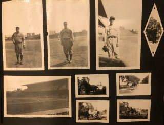 Antique Photographs Of Babe Ruth Lou Gehrig Lefty Gomez Yankees 1930s
