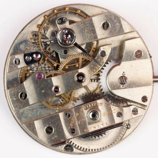 Antique Patek Philippe 34.  5mm Diameter Open Face Pocket Watch Movement 3