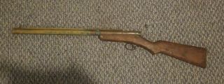 Vintage Benjamin Franklin Model 300 Air Rifle Bb Gun.  177 Cal Brass Non - Firing