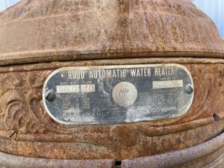 Antique Ruud Water Heater All