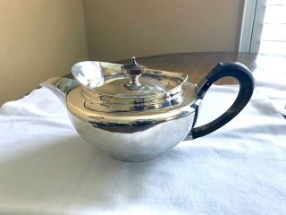 Antique R & S Hennell London Sterling Silver Teapot 1803