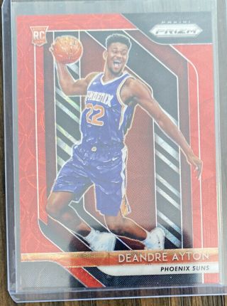 2018 - 19 Panini Prizm Choice Red Scope Deandre Ayton 279 Rc Rookie Card 81/88