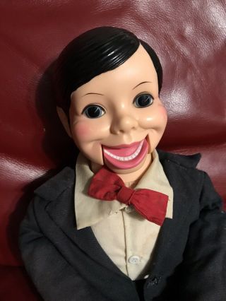 Vintage Vinyl Horsman Willie Talk Ventriloquist Dummy Doll Pull String Mouth