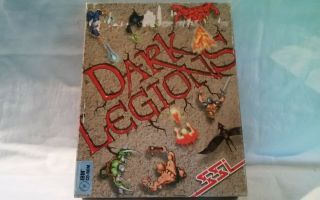 Dark Legions By Ssi - Vintage Pc Cd - Rom Game - Rare Complete 1994 Big Retail Box