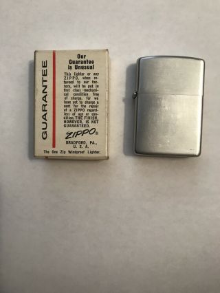 Vintage Zippo Lighter 1950 - 1957 Pat Pending 2517191 2