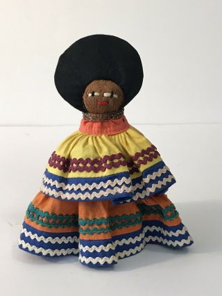 Vintage Seminole Native American Handmade Doll