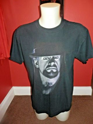 Vintage The Undertaker Wwf Wrestle Mania Tee Shirt Large