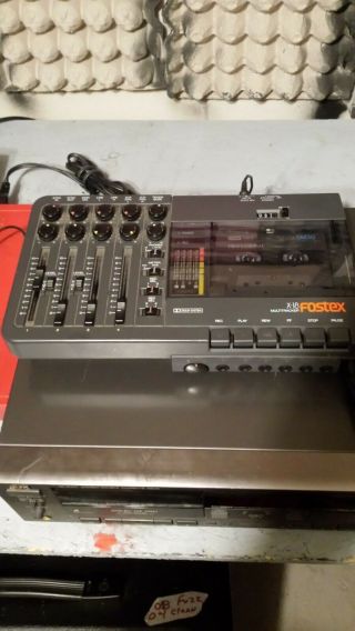 Vintage Fostex X - 18 4 - Track Multitracker Cassette Tape Recorder